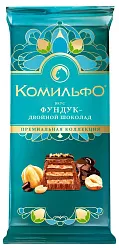 Шоколад КОМИЛЬФО Фундук 102г