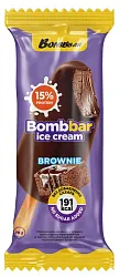 Мороженое БОМББАР Шоколадный брауни с протеином бзмж эскимо 70г