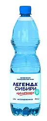 Мин.вода ЛЕГЕНДА СИБИРИ Спорт негазированная 1л