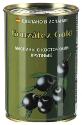 Маслины ГОНЗАЛЕЗ крупные с/к ж/б 425г
