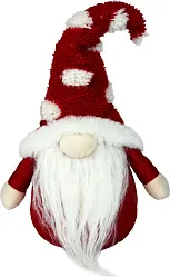 Игрушка мягкая ТАМ ТАМ Гном сидит красный 15*8*28см арт.OHJ-CK219