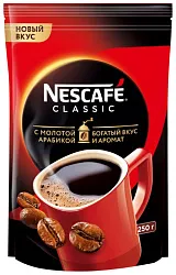 Кофе НЕСКАФЕ Классик растворимый м/у 250г