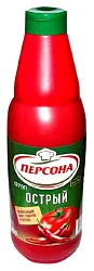 Кетчуп ПЕРСОНА острый пэт 900г