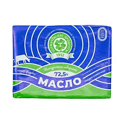Масло сливочное ТОЛМАЧЕВСКИЕ ПРОДУКТЫ Традиционное бзмж 72.5% 180г