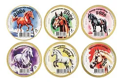 Фигурка шоколадная МОНЕТНЫЙ ДВОР Новогодняя медаль 25г