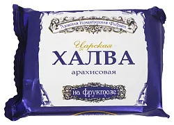 Халва АКФ арахисовая на фруктозе 180г