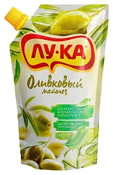 Майонез ЛУ-КА оливковый д/пак 200мл