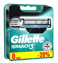 Кассеты ЖИЛЛЕТ Мак3 8шт