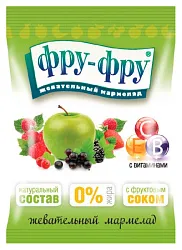 Мармелад жевательный ФРУ-ФРУ Фруктовое ассорти 30г