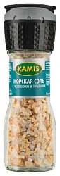 Соль морская КАМИС  Регулируемая мельница ст/б  60г