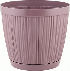 Горшок для цветов ИНГРИН Барселона Д15.5см Морозная слива 1.8л арт.IG623010053