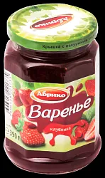 Варенье АБРИКО клубничное ст/б 250г