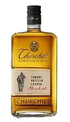 Виски ЧЕРЧИЛЛЬ купажированный 40% ст/б 0.5л