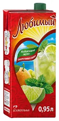Напиток сокосодержащий ЛЮБИМЫЙ мохитовое лето 0.95л
