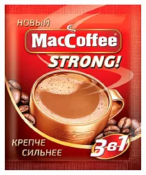 Кофе МАК КОФЕ СТРОНГ растворимый 3в1 16г