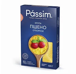 Пшено ПАССИМ карт/уп 500г