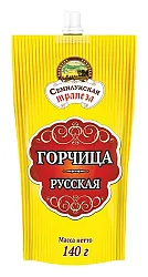 Горчица СЕМИЛУКСКАЯ ТРАПЕЗА Русская 140г