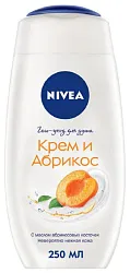 Гель-крем для душа НИВЕЯ Абрикос 250мл