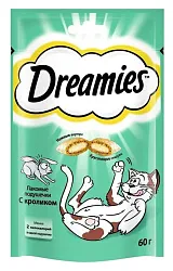 Лакомство для кошек ДРИМЕС с говядиной и сыром 60г