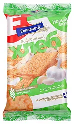 Хлеб вафельный ЕЛИЗАВЕТА С чесноком 80г