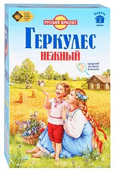 Овсяные хлопья РУССКИЙ ПРОДУКТ карт/уп 450г