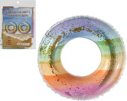 Круг надувной Д90см разноцветный арт.WM-25-8027-4