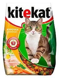 Корм для кошек КИТЕКЕТ Курочка аппетитная 350г