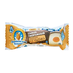 Сырок творожный ДЕРЕВЕНСКОЕ МОЛОЧКО глазированный с вареной сгущенкой бзмж 12% 40г