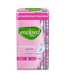 Прокладки МОЛПЕД Ультра супер 14шт