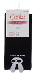 Носки женские КОНТЕ Элегант Классик черные р.23-25 арт.17С-183СП540