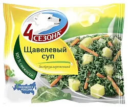 Суп 4 СЕЗОНА щавелевый с/м 400г