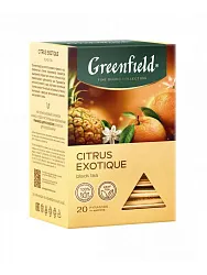 Чай ГРИНФИЛД Цитрус Экзотик черный 20пак
