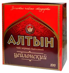 Чай АЛТЫН Цейлонский 100пак