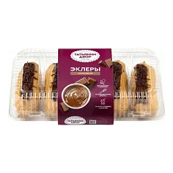 Пирожное ТАТЬЯНИН ДВОР Эклер шоколадный 225г