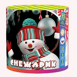 Салютная установка ДЖОКЕР Снежарик