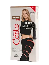 Колготки КОНТЕ Велюр Актив 100ден антрацит 5