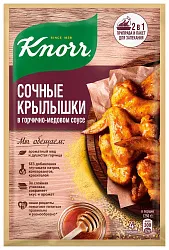Смесь КНОРР На второе для сочных крылышек в горчично-медовом соусе м/у 23г