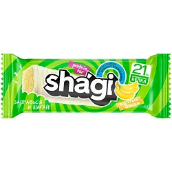 Батончик ШАГИ желтый банан 40г