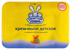 Крем-мыло УШАСТЫЙ НЯНЬ Ромашка 4*100г