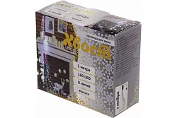 Гирлянда для дома СЕРПАНТИН Волшебный хвост 160 ламп 8 нитей мультицвет 2м арт.183-259