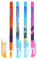 Ручка шариковая МАЗАРИ Джорни синяя 0.7мм