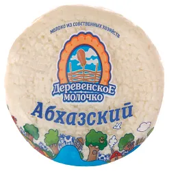 Сыр ДЕРЕВЕНСКОЕ МОЛОЧКО Абхазский бзмж 40% 300г