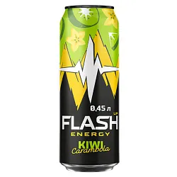 Энергетический напиток БАЛТИКА Флэш ап киви карамбола ж/б 0.45л