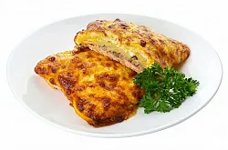 Горбуша запеченная с овощами