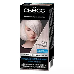 Краска для волос СЬЕСС Ультраплатиновый блонд №10-55