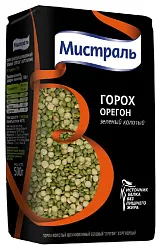 Горох МИСТРАЛЬ Орегон зеленый колотый м/у 500г