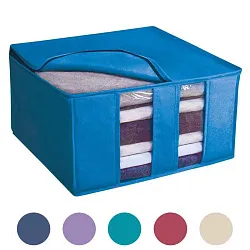 Коробка для хранения РЫЖИЙ КОТ для вещей 40*40*25см раскладная арт.004503