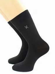 Носки мужские ХОББИ ЛАЙН черные р.39-44 арт.061-01