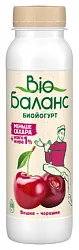 Биойогурт БИО-БАЛАНС вишня черешня бзмж 1% 270г