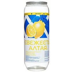 Вода СВЕЖЕСТЬ АЛТАЯ лимон 0.45л